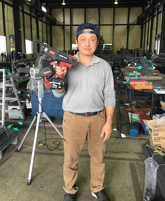 結束スピードが従来機種と比べると全然違って速い。 玉の持ちも良くて全然違う！！ 作業スピードが速くなって良い。