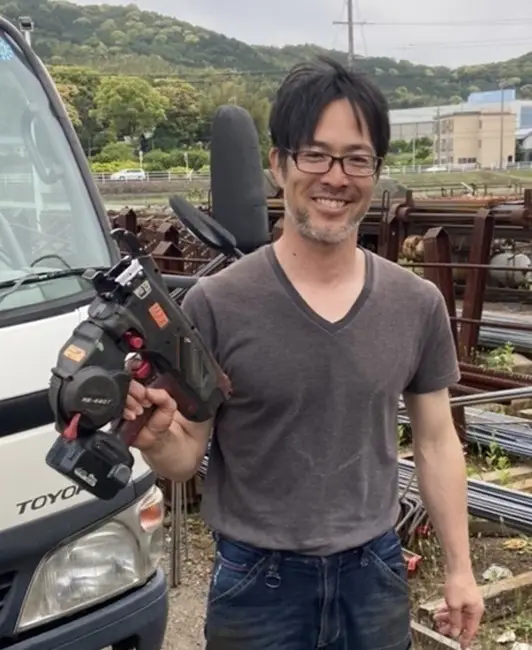 先代の結束機に比べて 速い！！