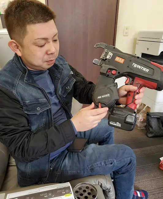 スピードが早く締まりが良い