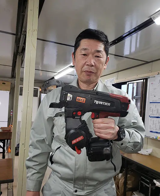 610Tは太径対応の為、結束速度が440Tに比べて遅いですね。