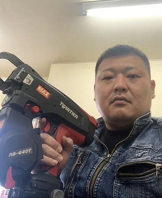 スラブ結束がとても早くて楽です！