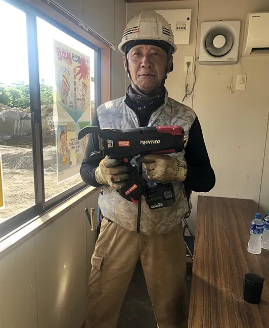 太物も結束スピードがあり仕事がはかどります