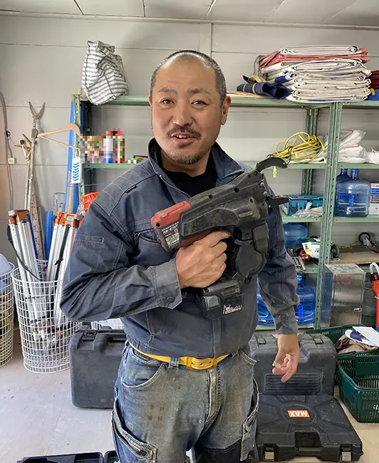 結束スピードも早いしバッテリーの持ちがよくなった。
