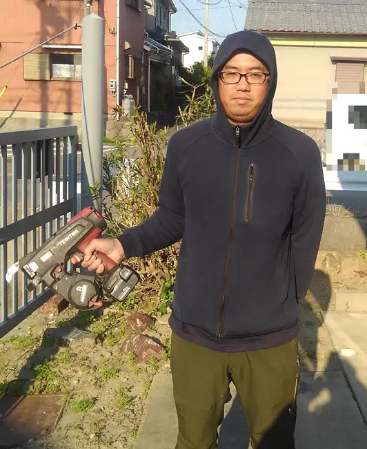 軽くなって作業も楽々。